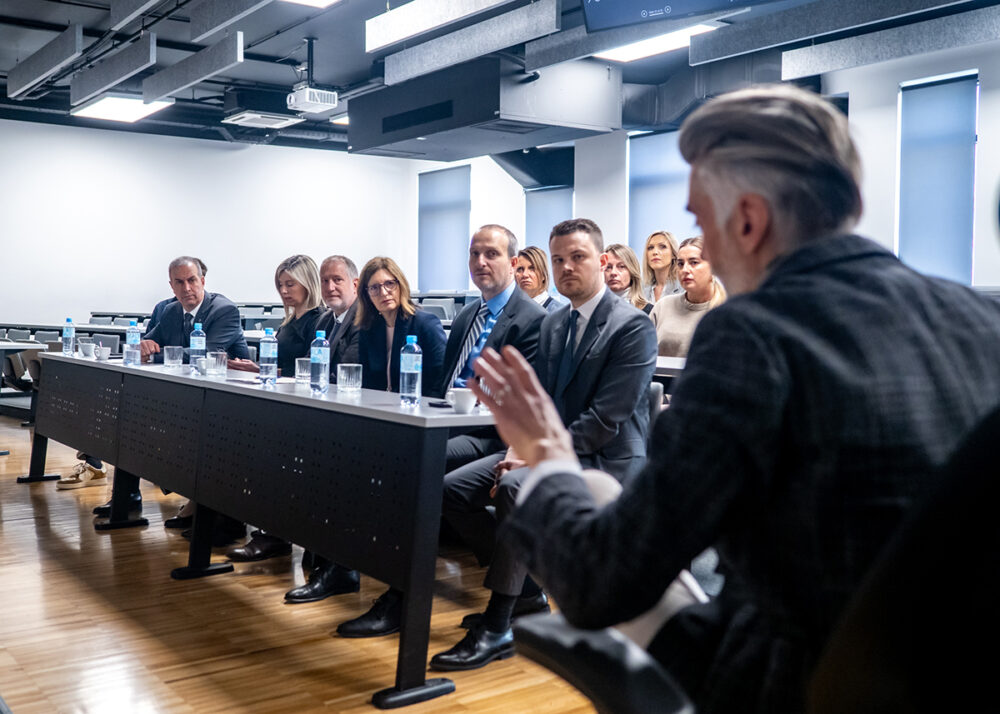 Državni tajnik Vidiš i direktorica Geleng u posjeti Sveučilištu Algebra Bernays i STEM sajmu